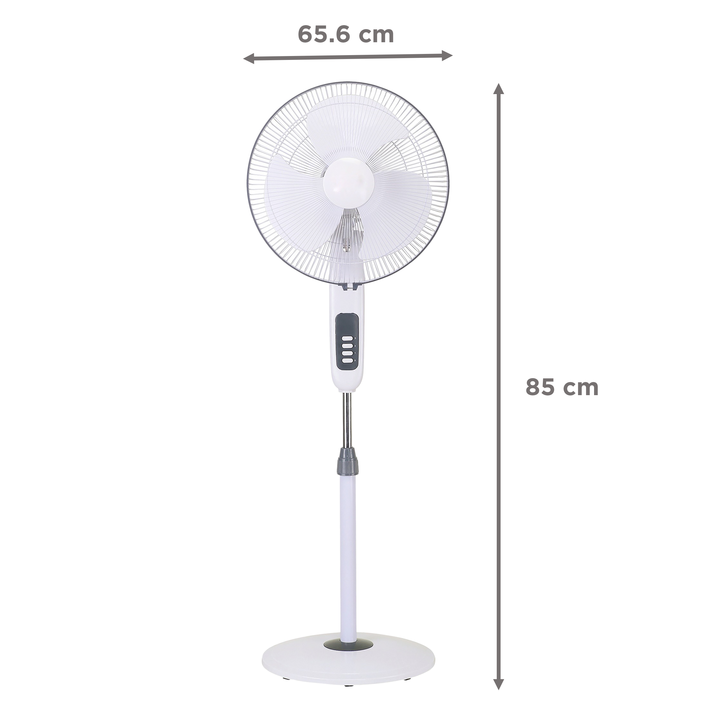 Buy Croma 40cm Sweep 3 Blade Pedestal Fan (Inverter Compatible